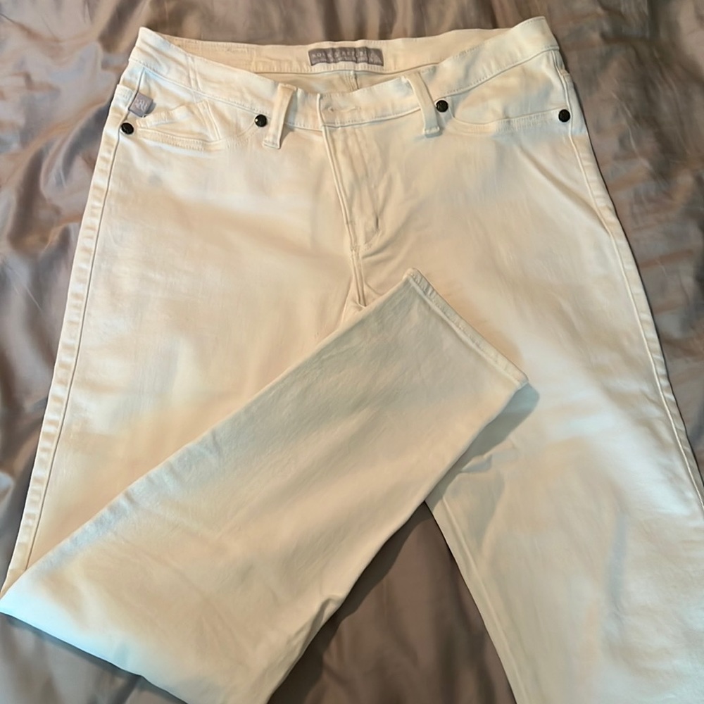 Size 14 white skinny jeans